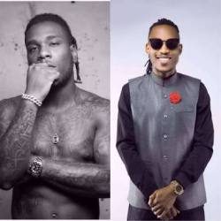 Burna Boy (left) and Mr 2Kay. Photo: Pulse