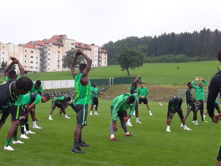 Super Eagles players 