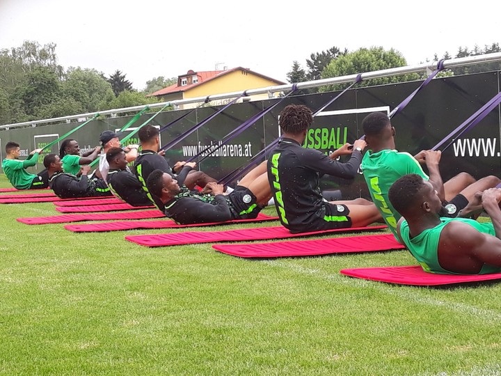 Super Eagles players