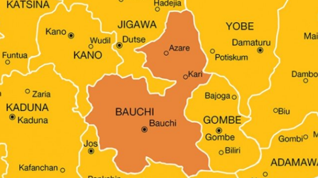 Bauchi map