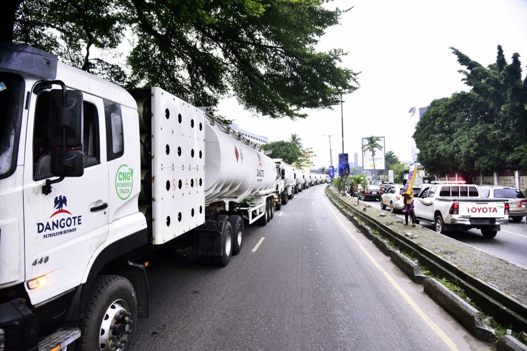 Dangote CNG truck