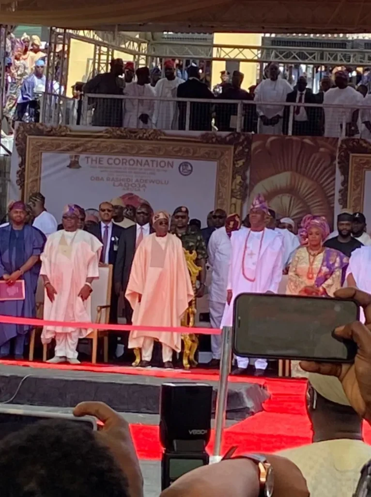tinubu on olubadan coronation