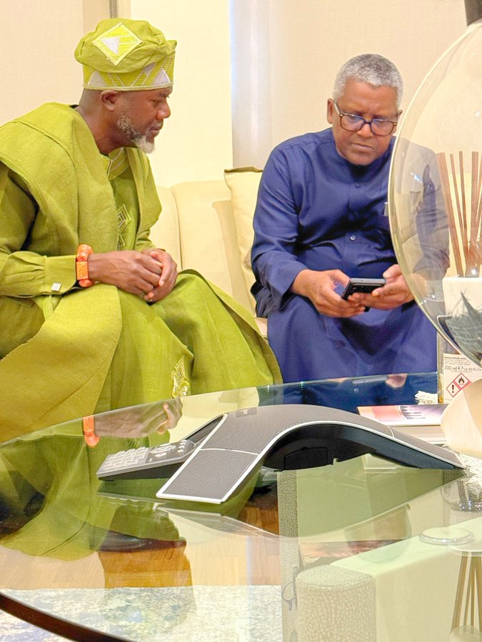 Reno Omkri and Dangote