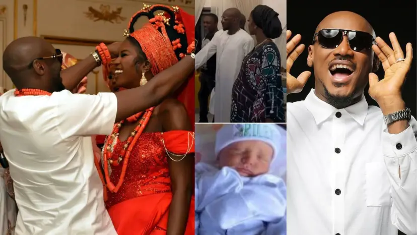 2Baba welcomes first child with Natasha Osawaru