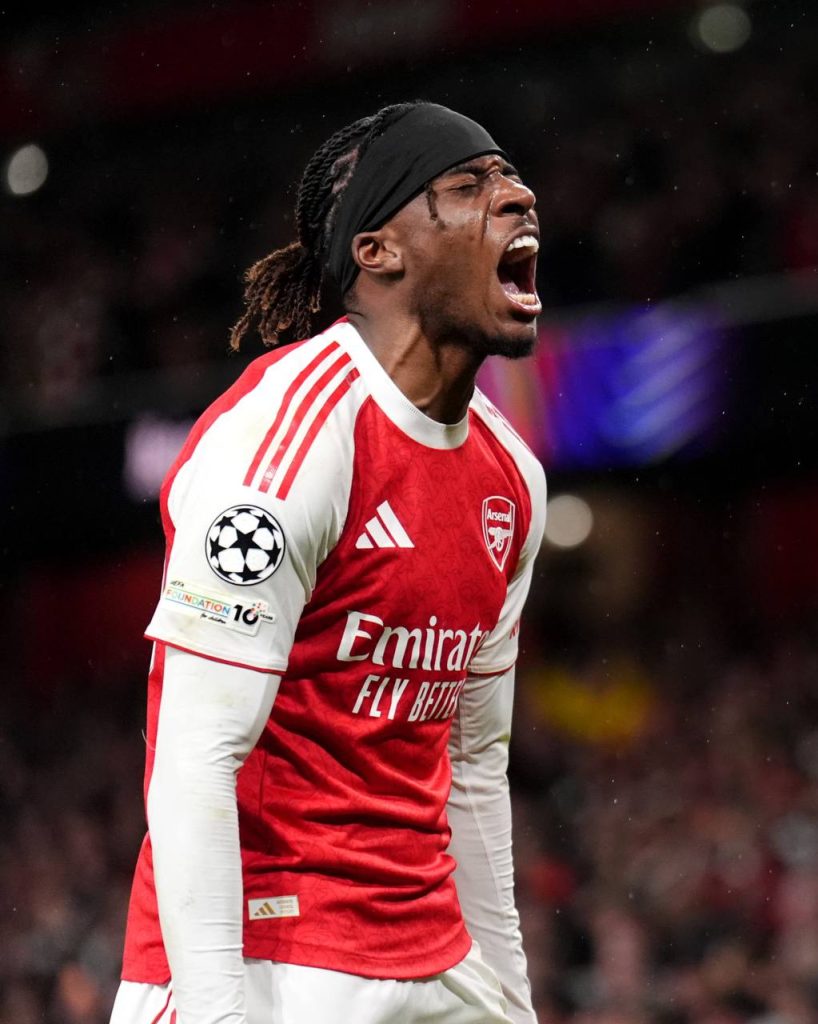 Arsenal beat Bayern Munich 3-1 at the Emirates, maintaining their perfect Champions League start as Noni Madueke and Gabriel Martinelli sealed a dominant win over the Bundesliga leaders.