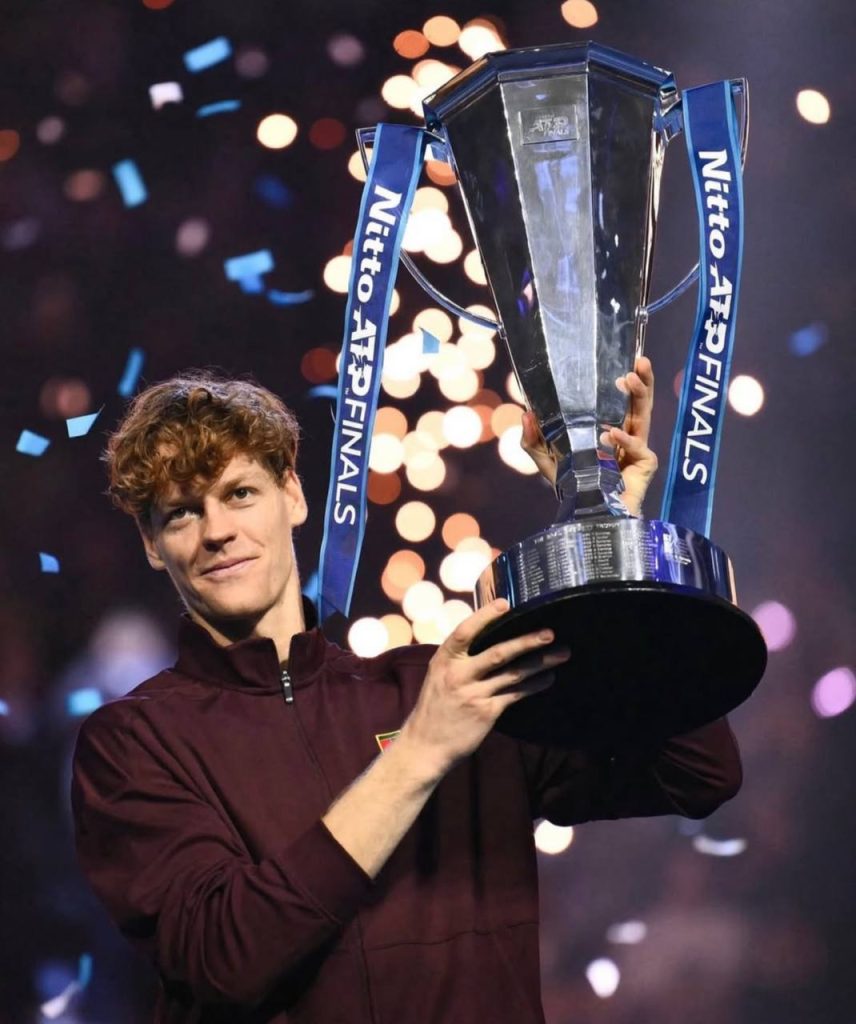 Sinner wins ATP Finals 2025, defeating Carlos Alcaraz in straight sets in Turin. The Italian star defends his title with an undefeated week, showcasing composure, precision, and tactical brilliance.