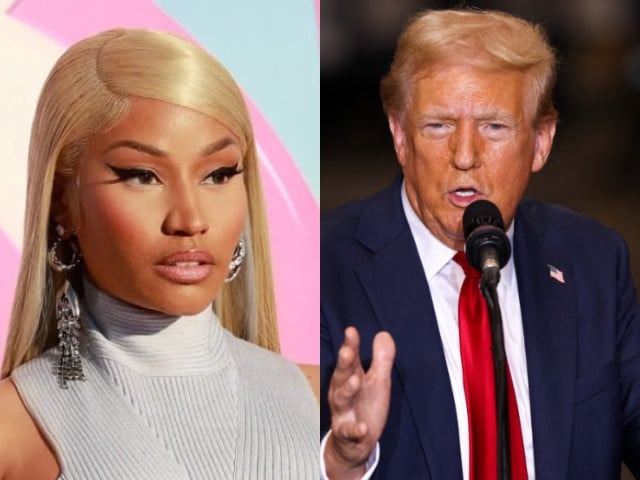 United States President Donald Trump and Nicki Minaj