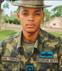 A Nigerian Navy officer, Lt. A.M. Yarima
