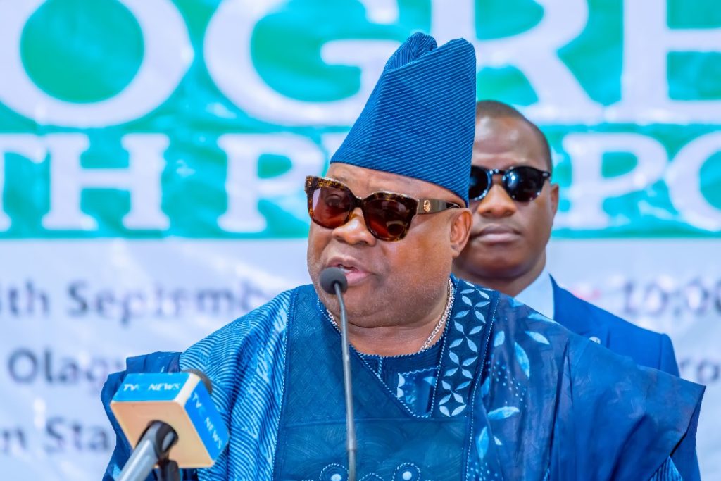 adeleke second term, PDP admits blame in Adeleke’s defection