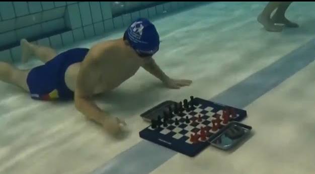 New diving chess world champion crowned in the Netherlands as Zyon Kollen and 17-year-old Josephine Damen triumph in the unique underwater chess competition, blending strategy with freediving skills.