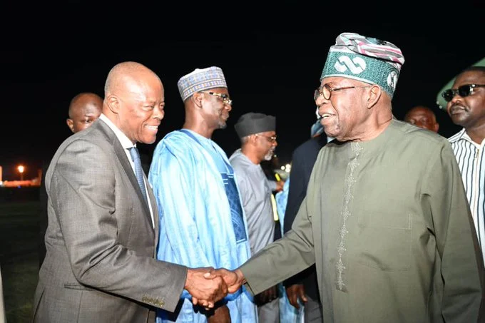 Tinubu returns to Nigeria