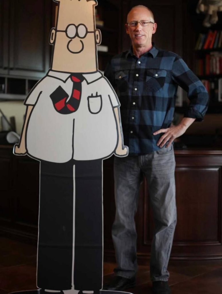 Scott Adams dies at 68: The creator of Dilbert passed away after battling advanced prostate cancer, confirmed by his ex-wife Shelly Miles during a livestream of his show.