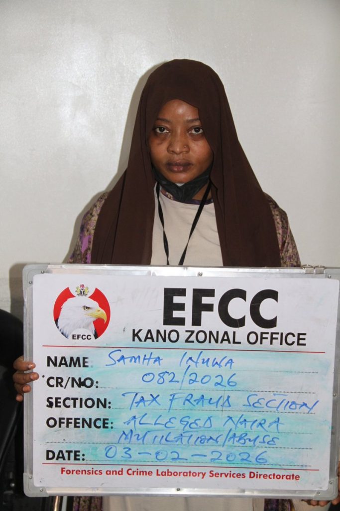 EFCC arests kannywood star, Samha Inuwa