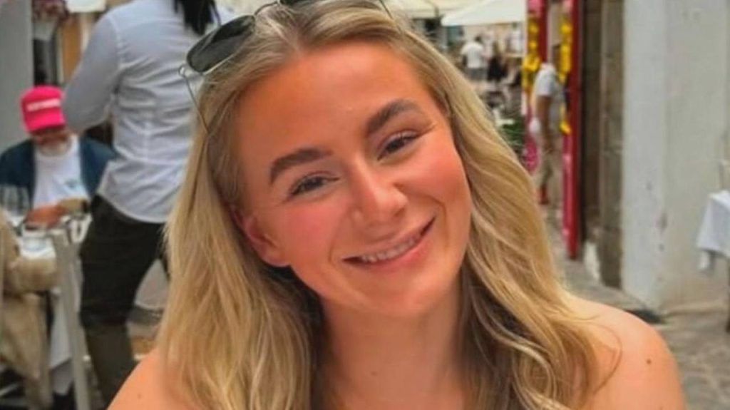 A British woman visiting her father in Texas was fatally shot after a heated political dispute, an inquest heard