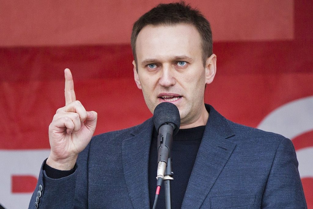 Russia opposition leader Alexei Navalny
