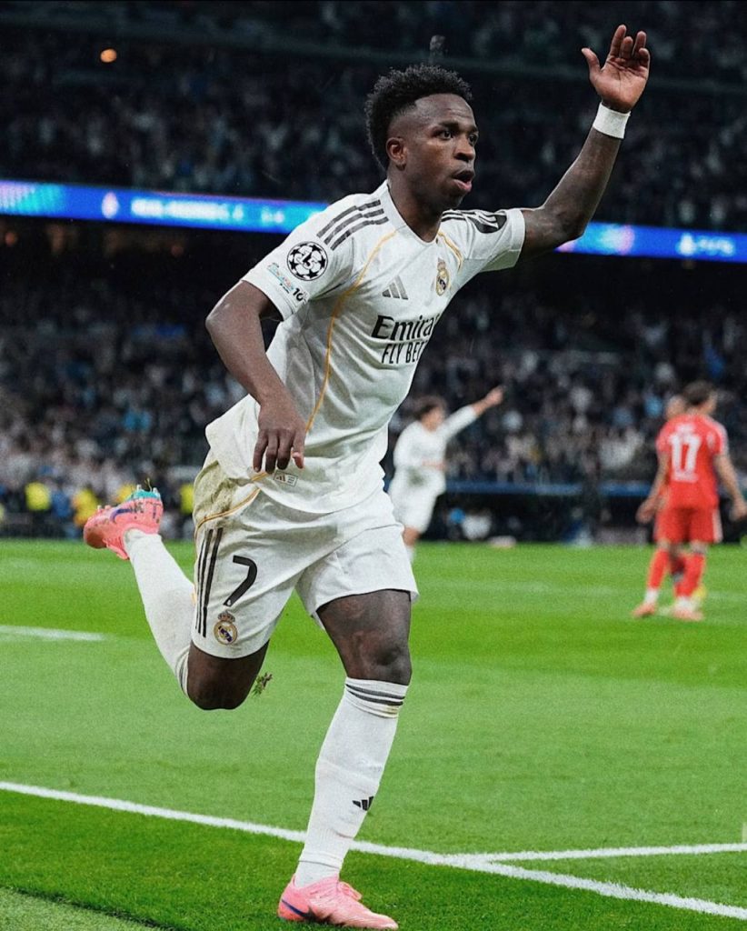 Real Madrid beat Benfica 3-1 on aggregate to reach the Champions League knockout stage, with Vinicius Junior scoring the decisive goal in a 2-1 second-leg win at the Bernabeu.