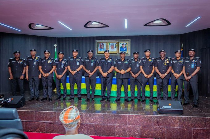 IGP Tunji Disu, decorates 30 newly promoted AIGs, CPs