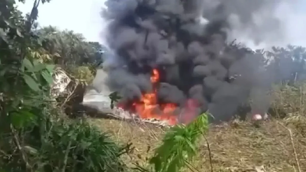 Colombian Air Force plane crash