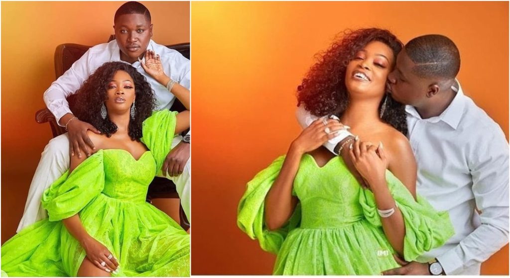 Nollywood content creator, KieKie and husband