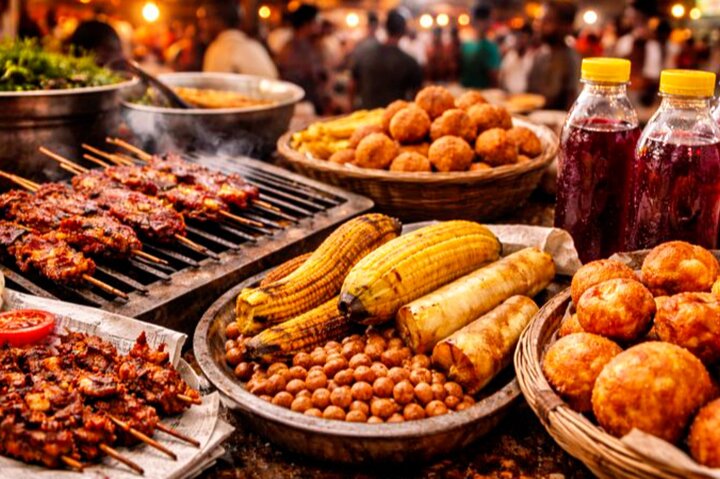 Street food in Lagos