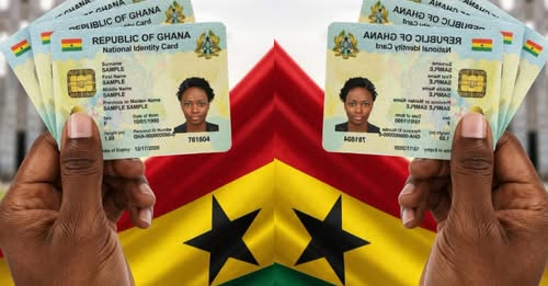 Ghana national ID card payments