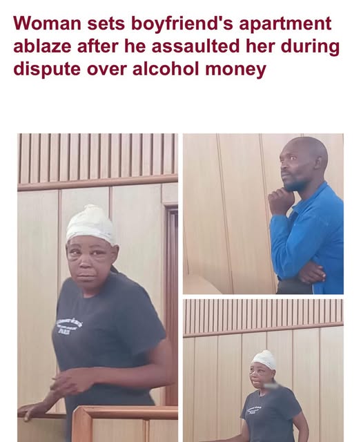 Lady sets boyfriend's house ablaze