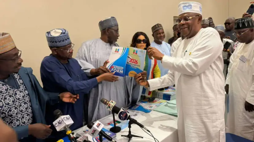 Tinubu's presidential form