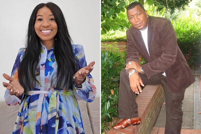 grandfather, Robert Smith and pastor Cheryl Bartley